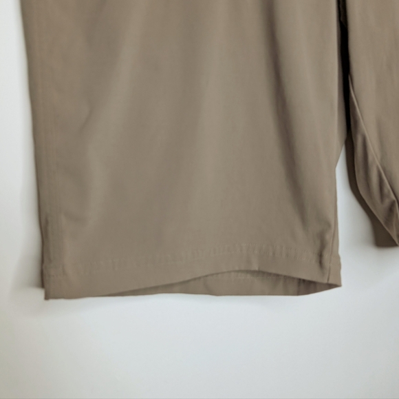 Lucy Women's Light Tan Athletic Casual Khaki Outdoor Hiking Shorts Size Large - Picture 6 of 14